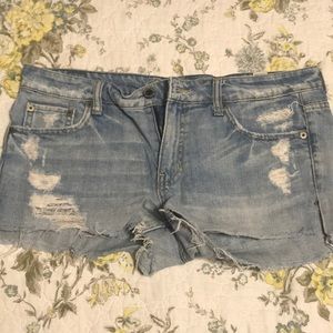 American Eagle Blue Womens Denim Shorts